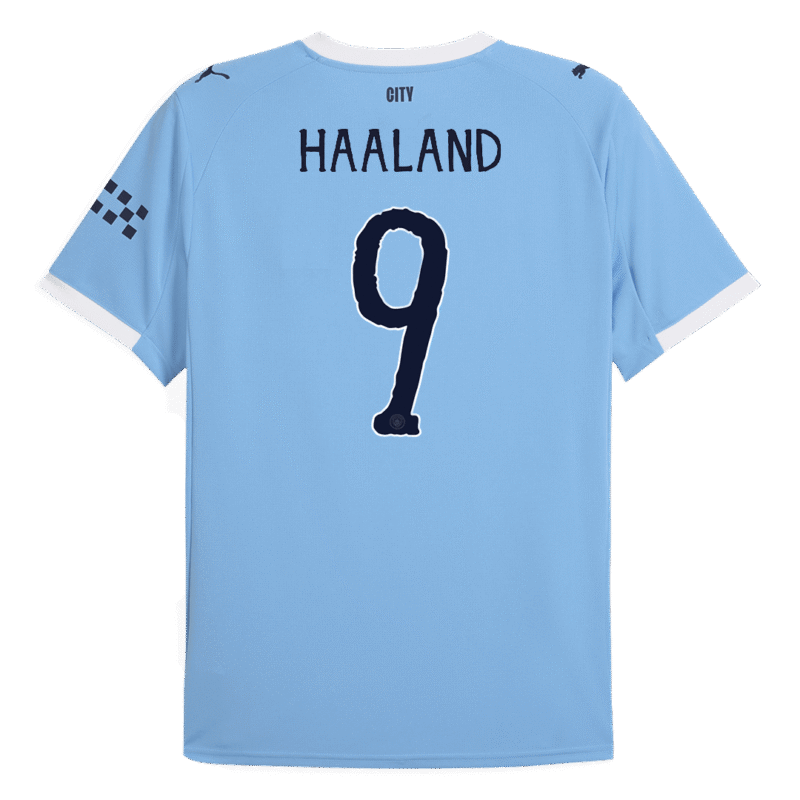 HAALAND #9 Manchester City Home Soccer Jersey 2025/26 - Club World Cup
