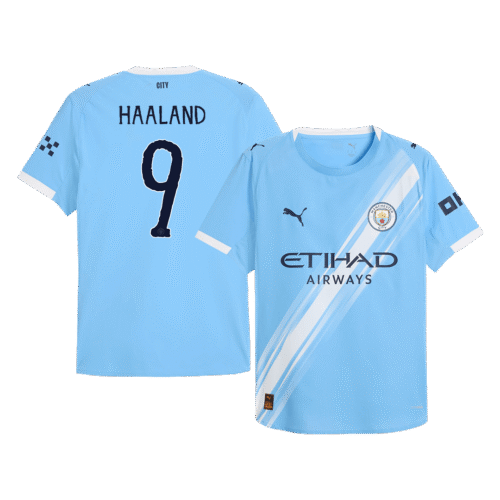 HAALAND #9 Camisola de Futebol Autêntica do Manchester City 2025/26 - Campeonato do Mundo de Clubes