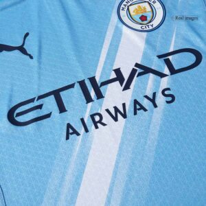 RODRIGO #16 Manchester City Home Authentic Soccer Jersey 2025/26 - Club World Cup
