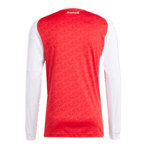 Arsenal Home Long Sleeve Soccer Jersey 2025/26