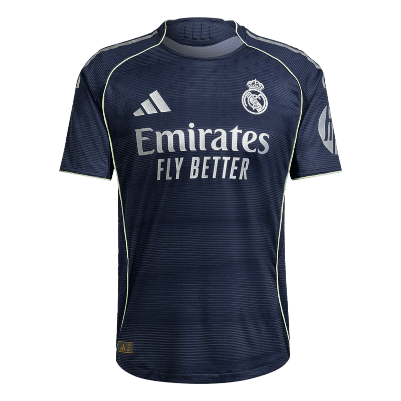 Real Madrid Away Authentic Soccer Jersey 2025/26