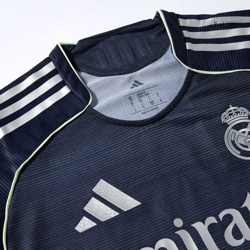 Real Madrid Away Authentic Soccer Jersey 2025/26