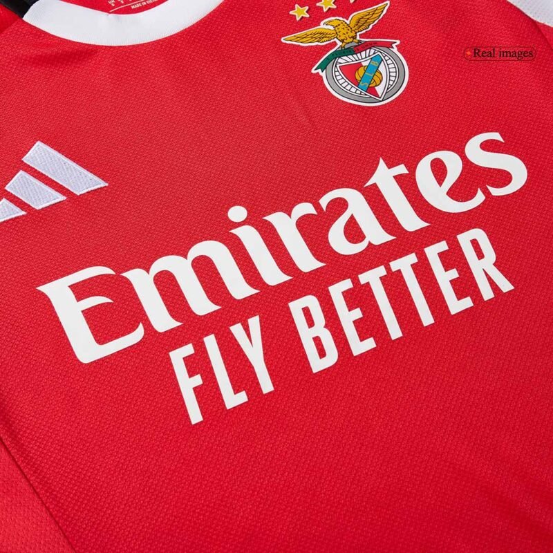 Benfica Home Soccer Jersey 2025/26