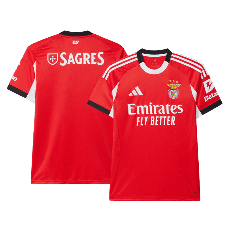 Benfica Home Soccer Jersey 2025/26