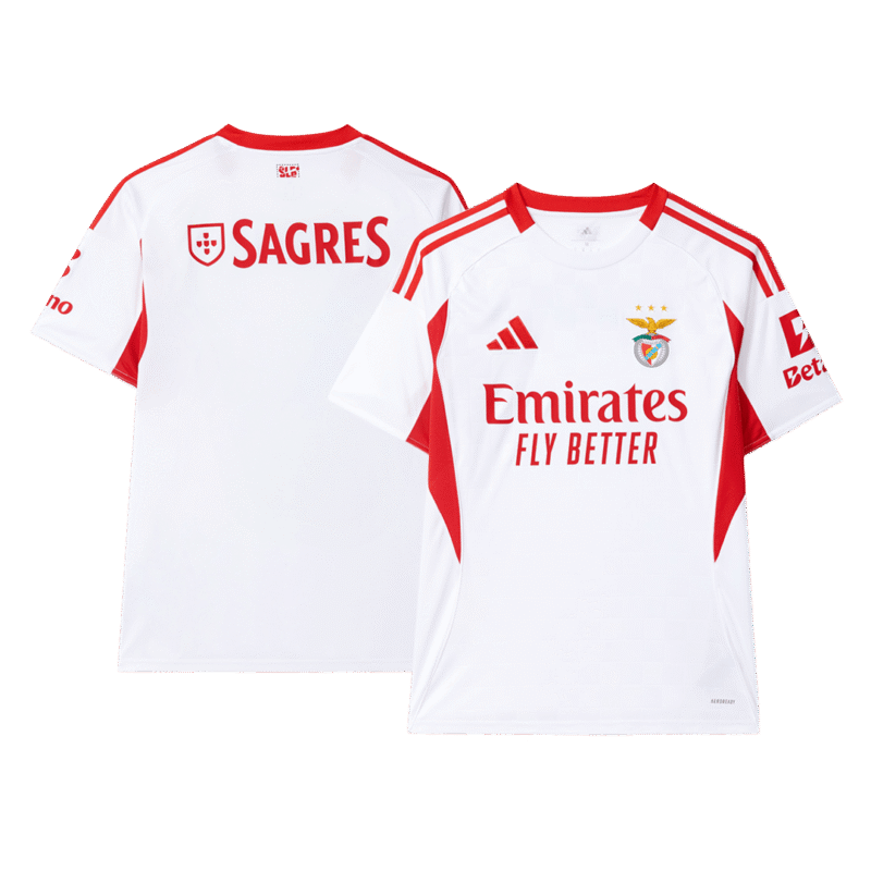 Benfica Third Away Soccer Jersey 2025/26