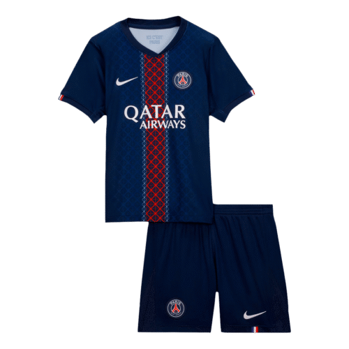 PSG Home Kids Soccer Jerseys Kit 2025/26