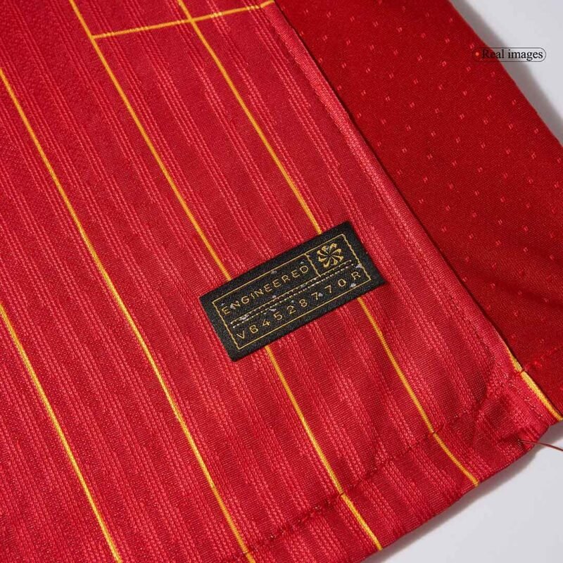 DIOGO J. #20 Liverpool Home Authentic Soccer Jersey 2024/25