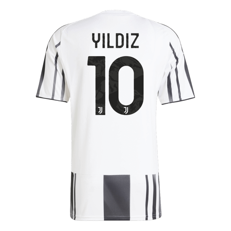 YILDIZ #10 Juventus Home Soccer Jersey 2025/26