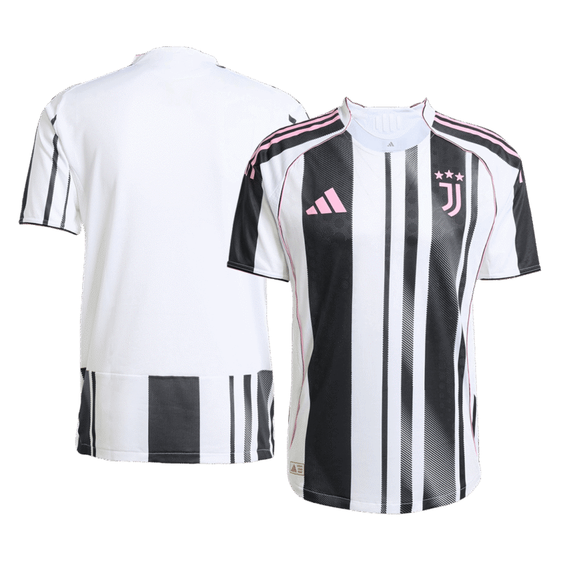 Juventus Home Authentic Soccer Jersey 2025/26