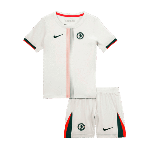 Camisolas de futebol para crianças do Chelsea Kit 2025/26
