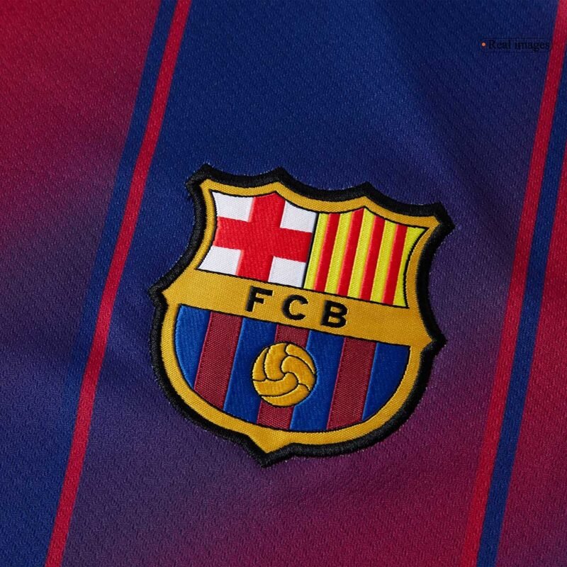 LAMINE YAMAL #10 Barcelona Home Soccer Jersey 2025/26 -UCL