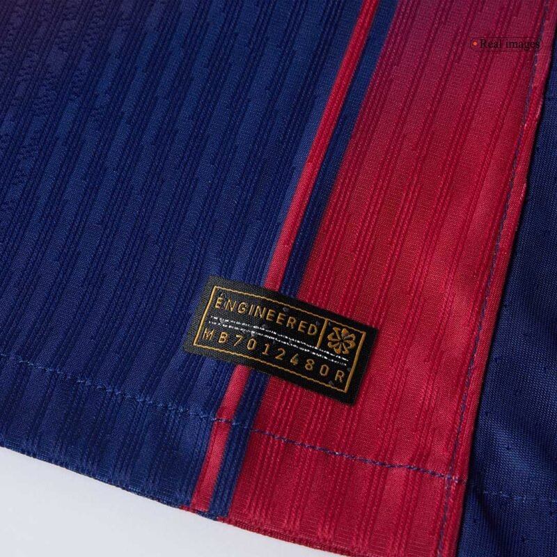 LAMINE YAMAL #10 Barcelona Home Authentic Soccer Jersey 2025/26 - UCL