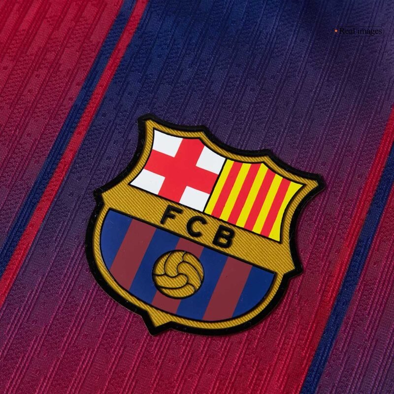 LAMINE YAMAL #10 Barcelona Home Authentic Soccer Jersey 2025/26 - UCL