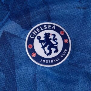 CHAMPIONS DU MONDE #25 Chelsea Home Soccer Jersey 2025/26 avec écusson de poitrine
