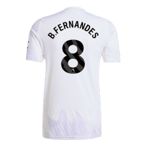 B.FERNANDES #8 Manchester United Away Soccer Jersey 2025/26