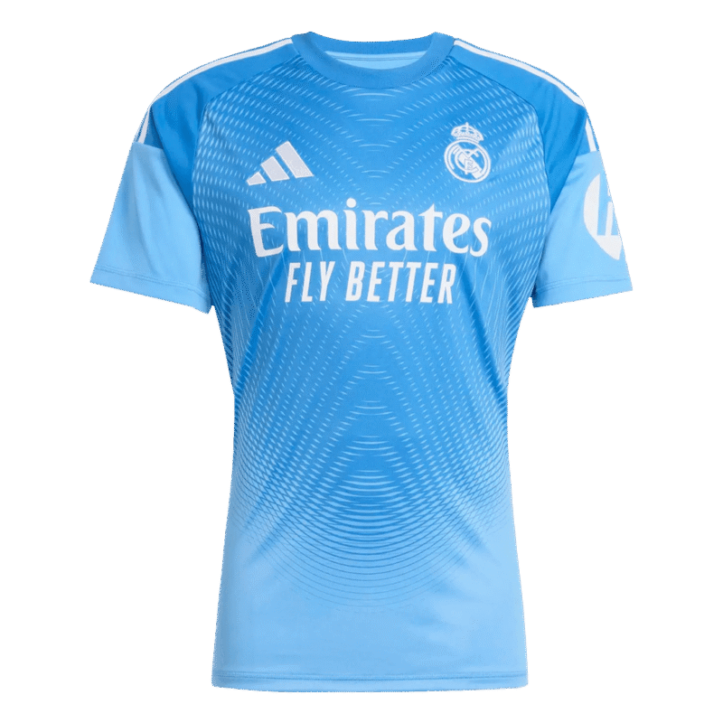 Real Madrid Goalkeeper Soccer Jersey 2025/26 Blue