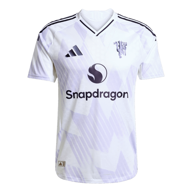 B.FERNANDES #8 Manchester United Away Authentic Soccer Jersey 2025/26