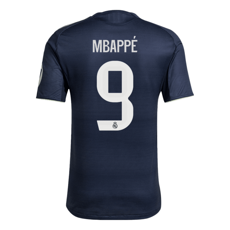 MBAPPÉ #9 Real Madrid Away Authentic Soccer Jersey 2025/26