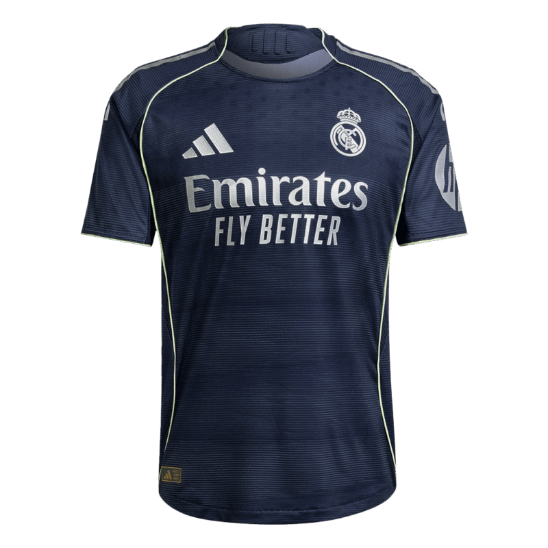 MBAPPÉ #9 Real Madrid Away Authentic Soccer Jersey 2025/26