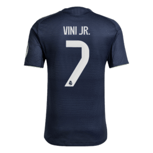 VINI JR. #7 Real Madrid Away Authentic Soccer Jersey 2025/26