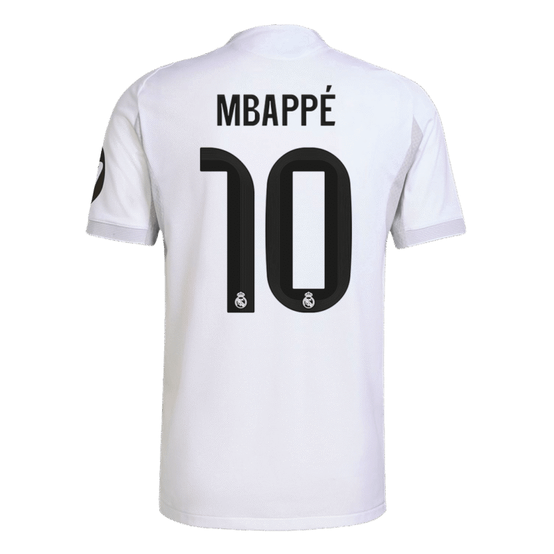 MBAPPÉ #10 Real Madrid Home Authentic Soccer Jersey 2025/26