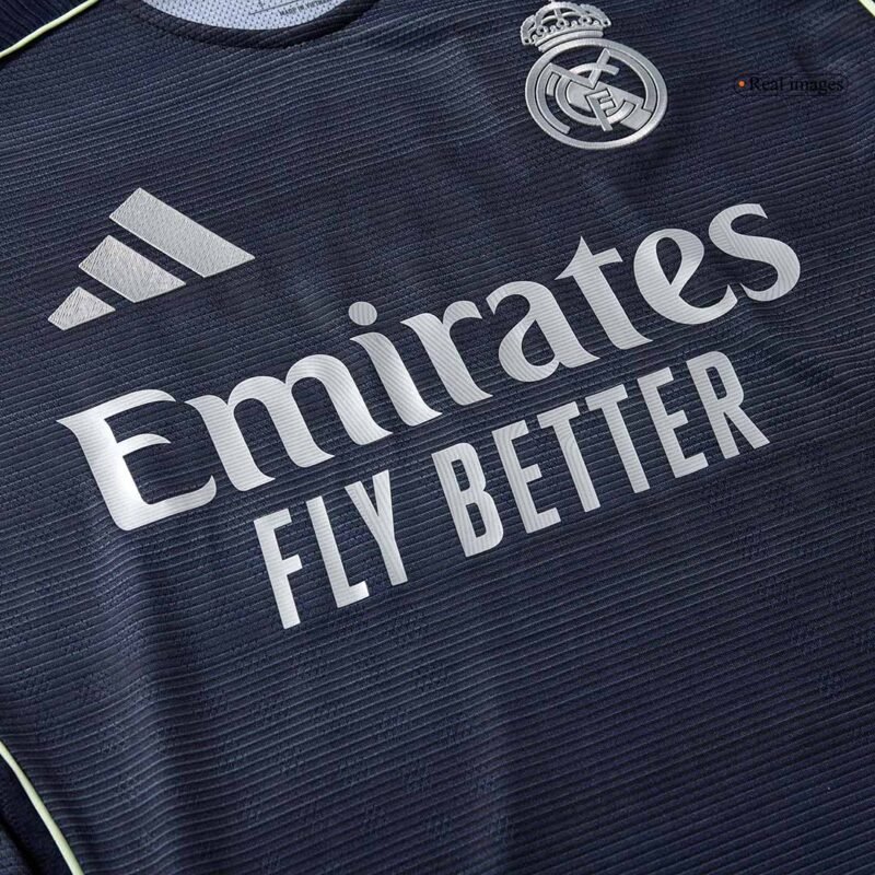 MBAPPÉ #10 Real Madrid Away Authentic Soccer Jersey 2025/26
