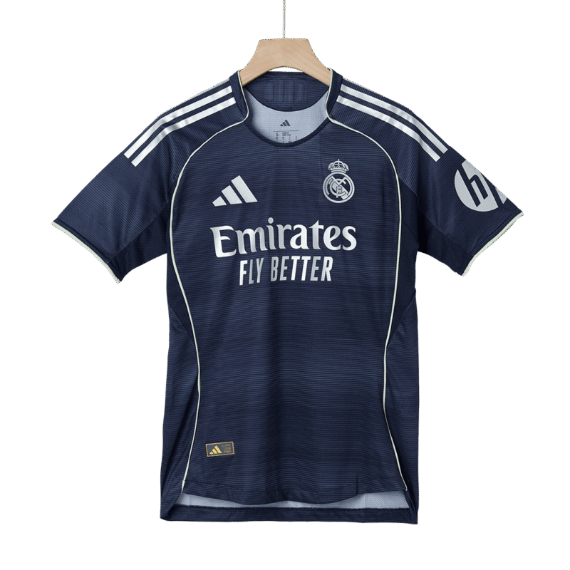 MBAPPÉ #10 Real Madrid Away Authentic Soccer Jersey 2025/26