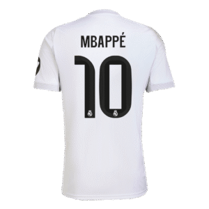 MBAPPÉ #10 Real Madrid Home Soccer Jersey 2025/26