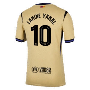 LAMINE YAMAL #10 Barcelona Away Soccer Jersey 2025/26 -UCL