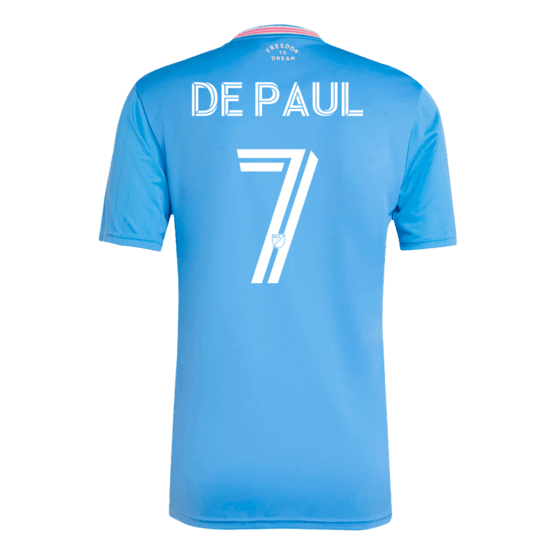 DE PAUL #7 Inter Miami CF Third Away Soccer Jersey 2025