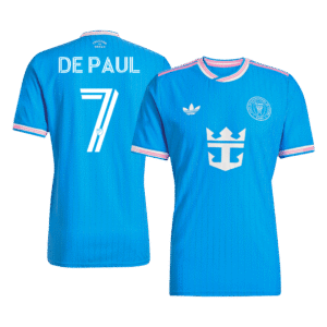 DE PAUL #7 Inter Miami CF Dritte Auswärts Authentische Fußballtrikot 2025