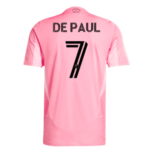 DE PAUL #7 Inter Miami CF Home Authentic Soccer Jersey 2025