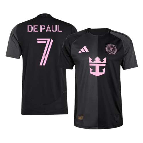 DE PAUL #7 Inter Miami CF Away Authentic Soccer Jersey 2025