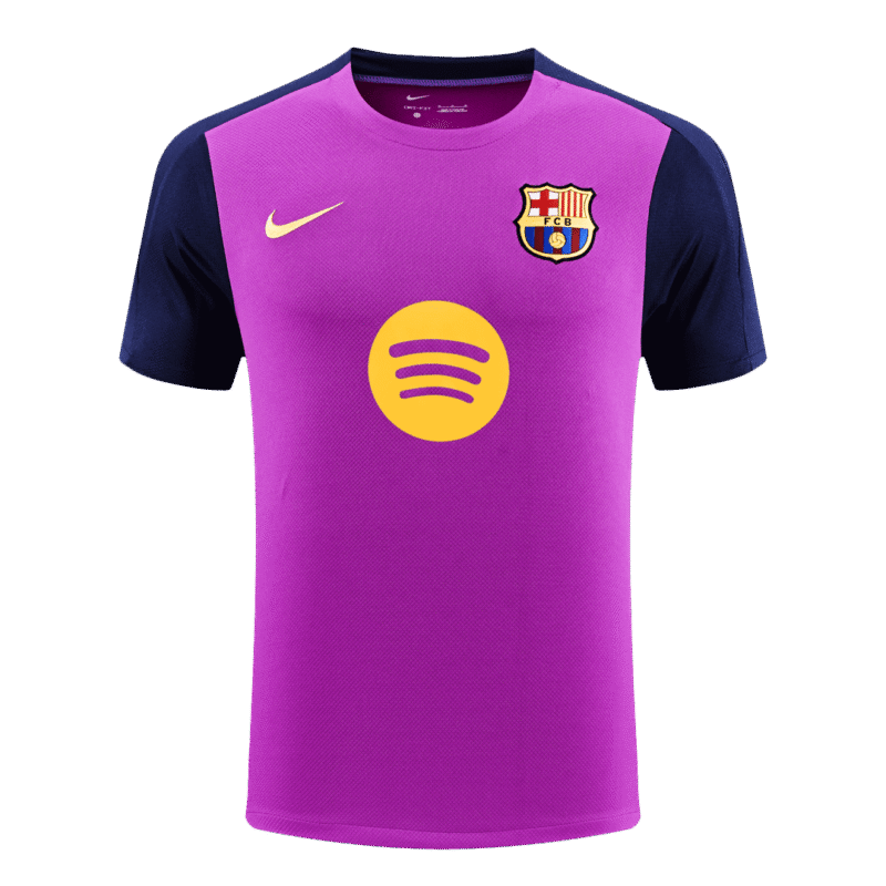 Barcelona Pre-Match Soccer Jersey 2025/26 Purple