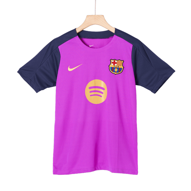 Barcelona Pre-Match Soccer Jersey 2025/26 Purple
