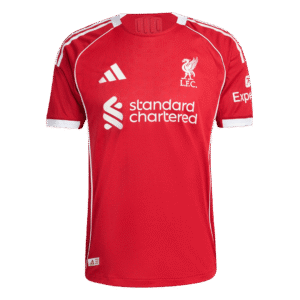 KERKEZ #6 Liverpool Home Authentic Soccer Jersey 2025/26