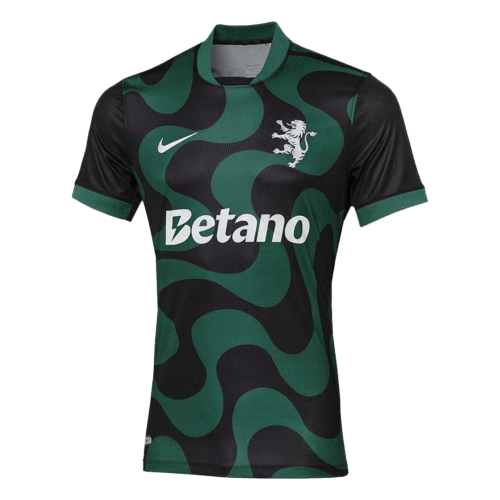Sporting CP Alternative Soccer Jersey 2025/26 Black