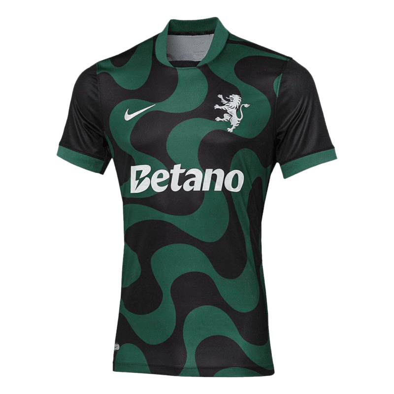 Sporting CP Alternative Soccer Jersey 2025/26 Black