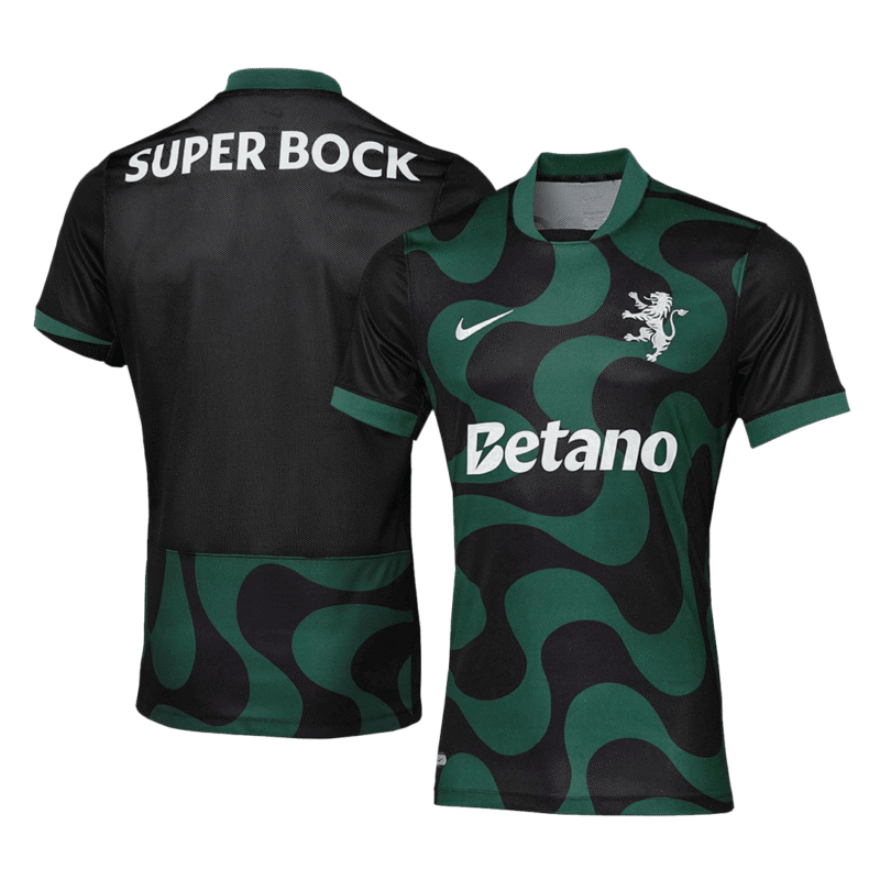 Sporting CP Alternative Soccer Jersey 2025/26 Black