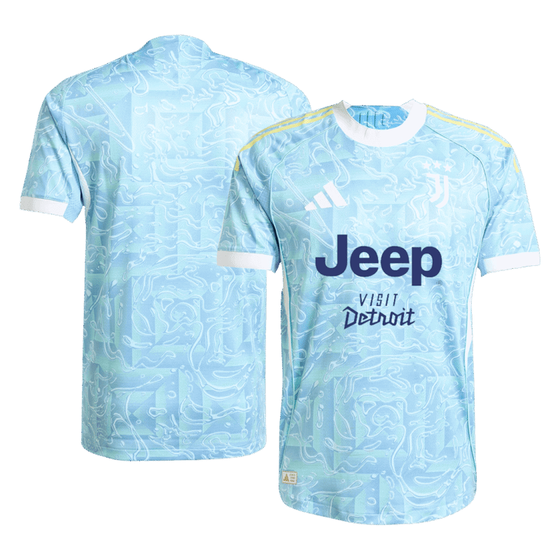Juventus Away Authentic Soccer Jersey 2025/26