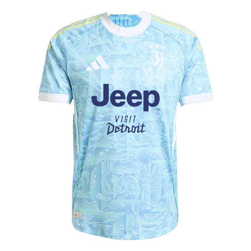 Juventus Away Authentic Soccer Jersey 2025/26