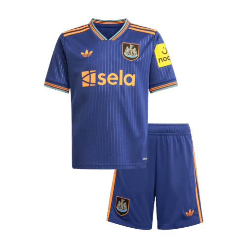 Newcastle United Third Away Kids Soccer Jerseys Kit 2025/26