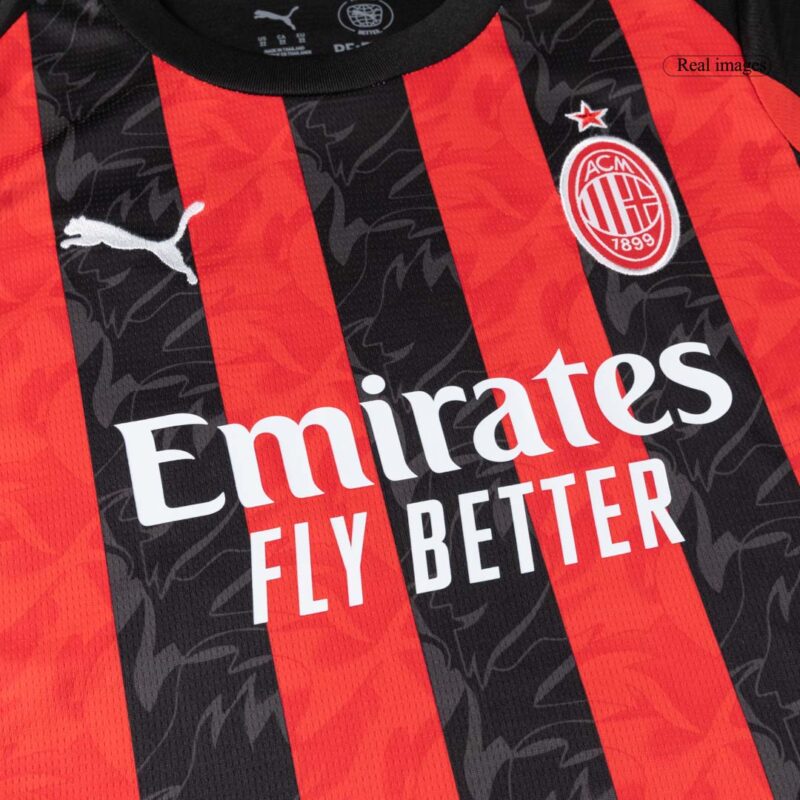 AC Milan Home Kids Soccer Jerseys Kit 2025/26