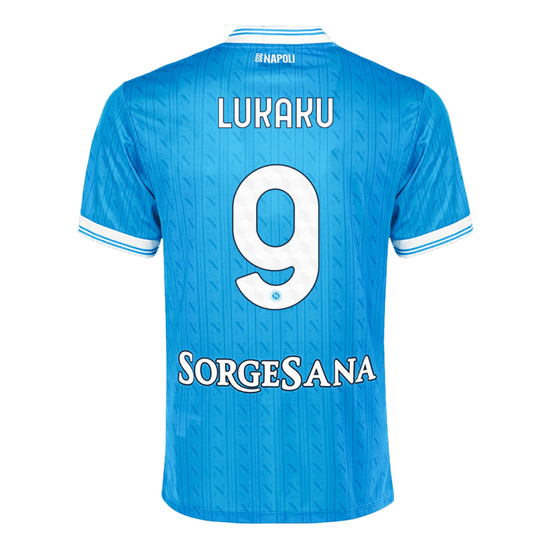 LUKAKU #9 Napoli Home Soccer Jersey 2025/26