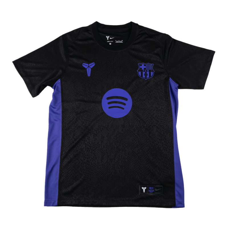Barcelona Pre-Match Soccer Jersey 2025/26 Black