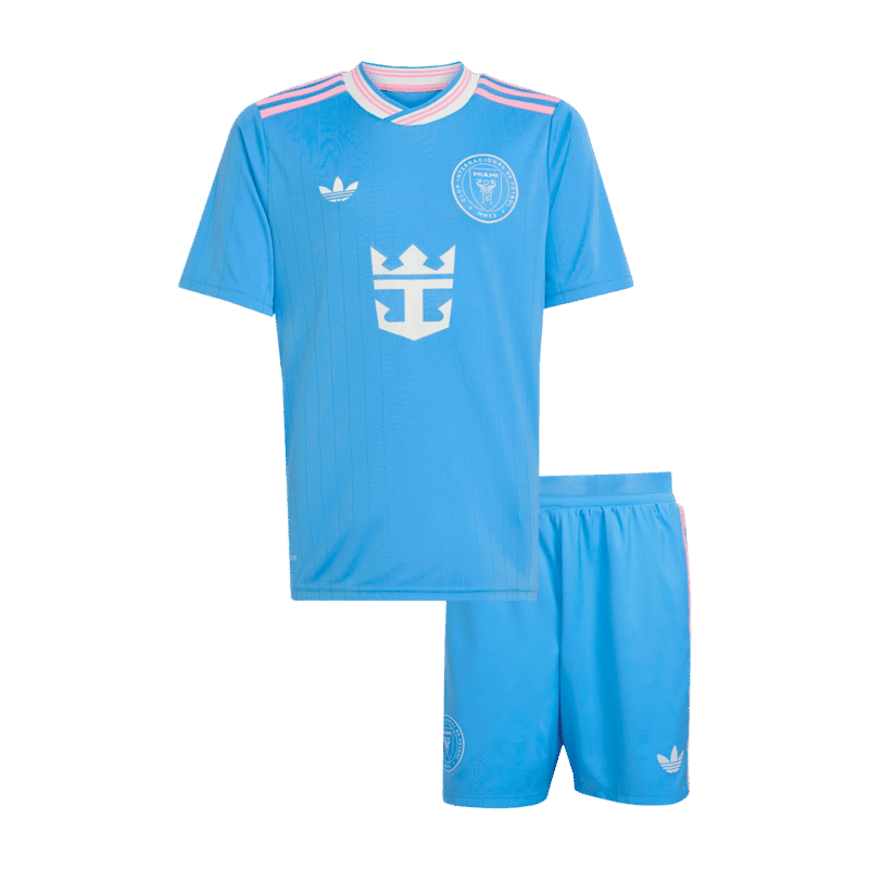 Inter Miami CF Third Away Kids Soccer Jerseys Kit 2025