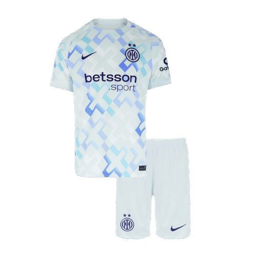 Inter Milan Away Kids Soccer Jerseys Kit 2025/26