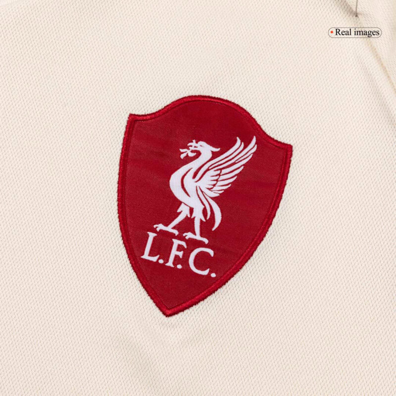 Liverpool Away Long Sleeve Soccer Jersey 2025/26