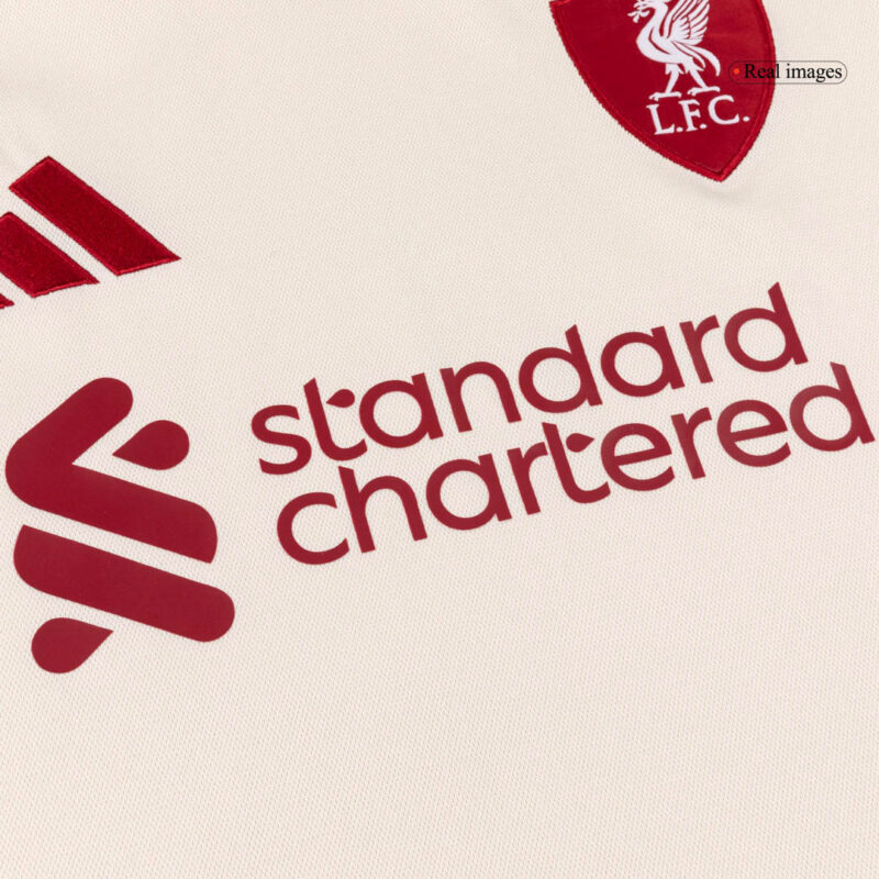 Liverpool Away Long Sleeve Soccer Jersey 2025/26