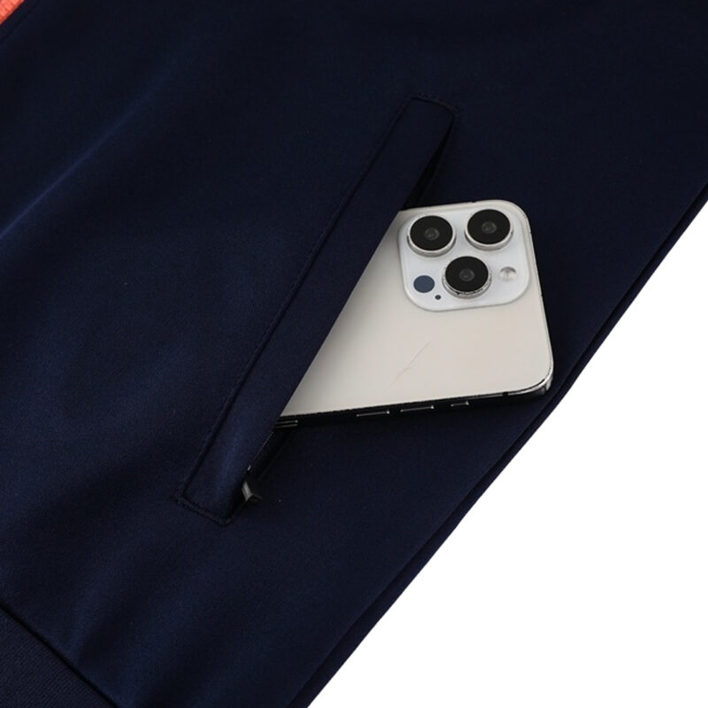 Barcelona Track Jacket 2025/26 - Navy&Orange